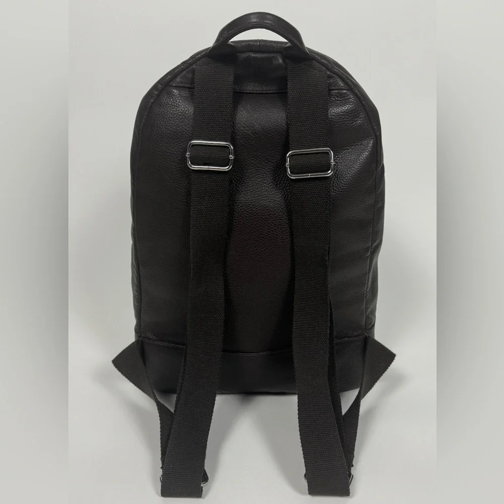 Cole Haan Brown Leather Backpack - Picture 2 of 8